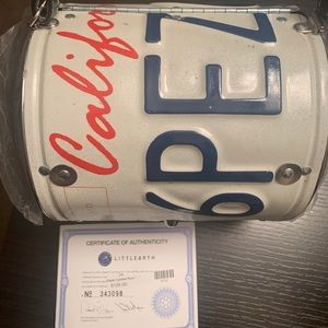 Original California license plates Authentic